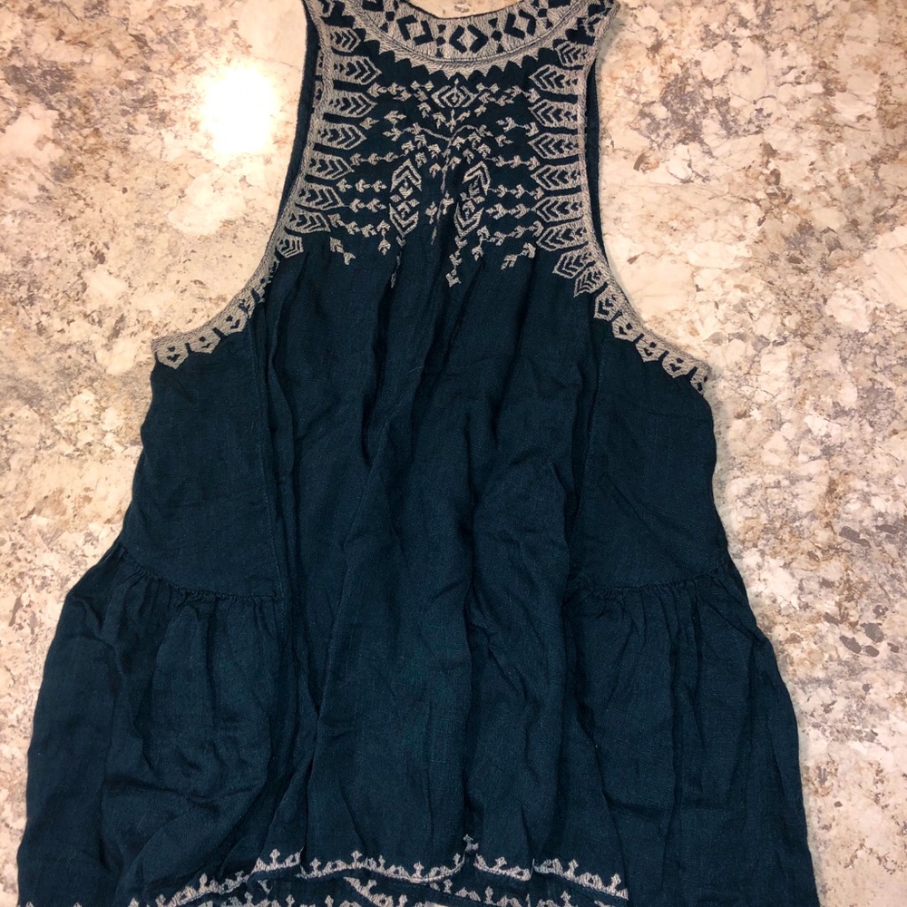 Emerald/Teal Green Tank Top - NWOT